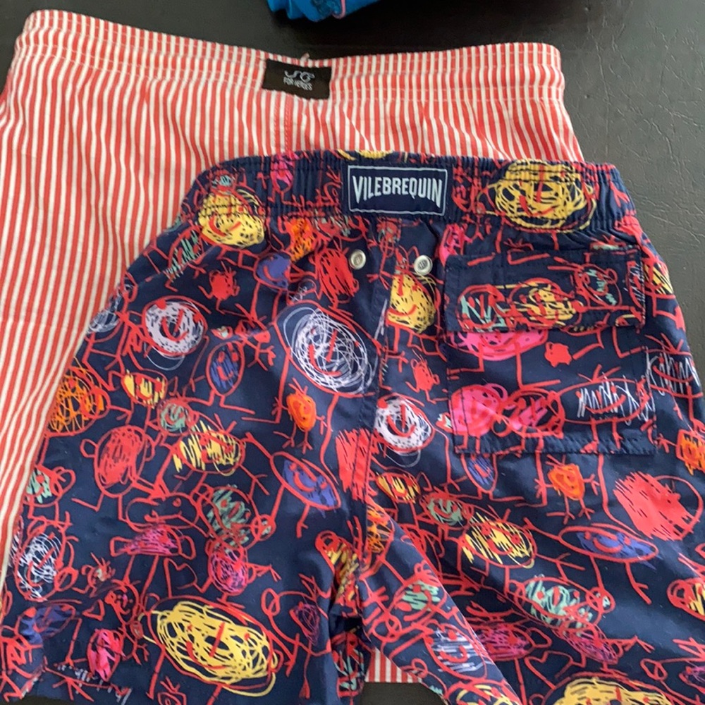 Vilebrequin boys swim trunks available for sale. Like new SOLD!